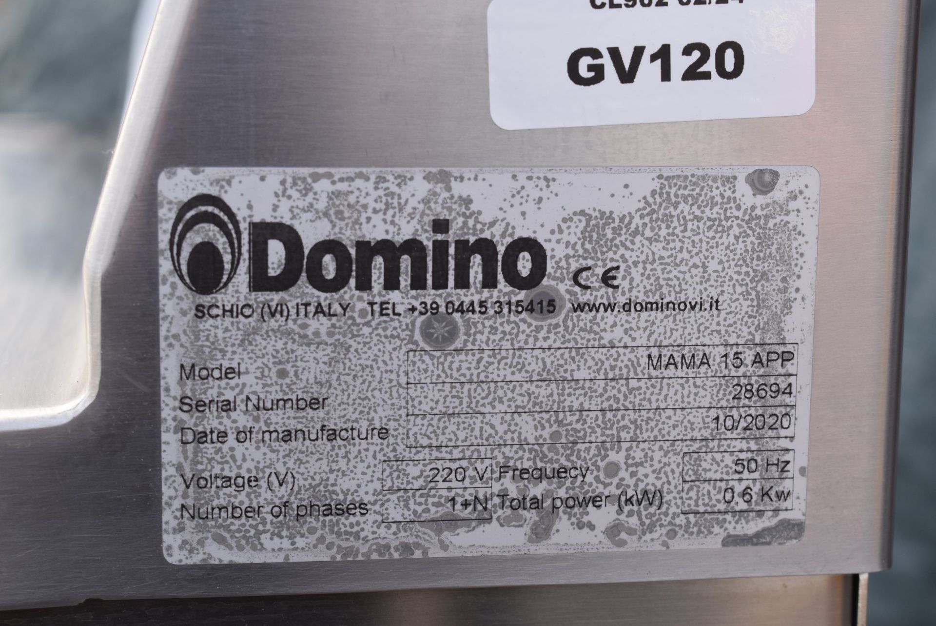 1 x Domino Mama 15 Sourdough Leaven Fermentation Tank With Touch Screen Controls - Year: 2020 - Image 7 of 24