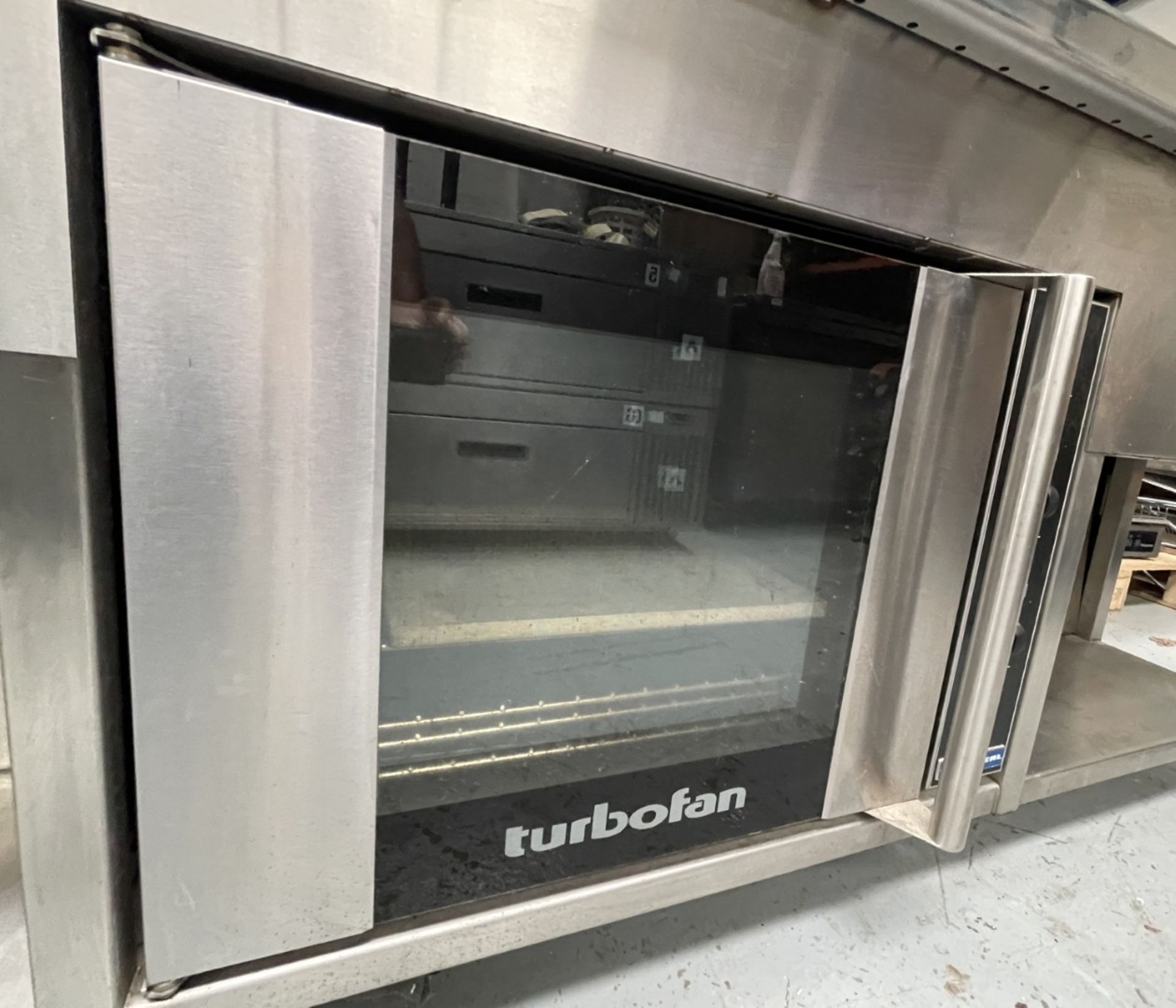 1 x Commercial Central Kitchen Cooking Island Featuring Two Control Induction Cooking Hobs, Blue Sea - Image 22 of 30