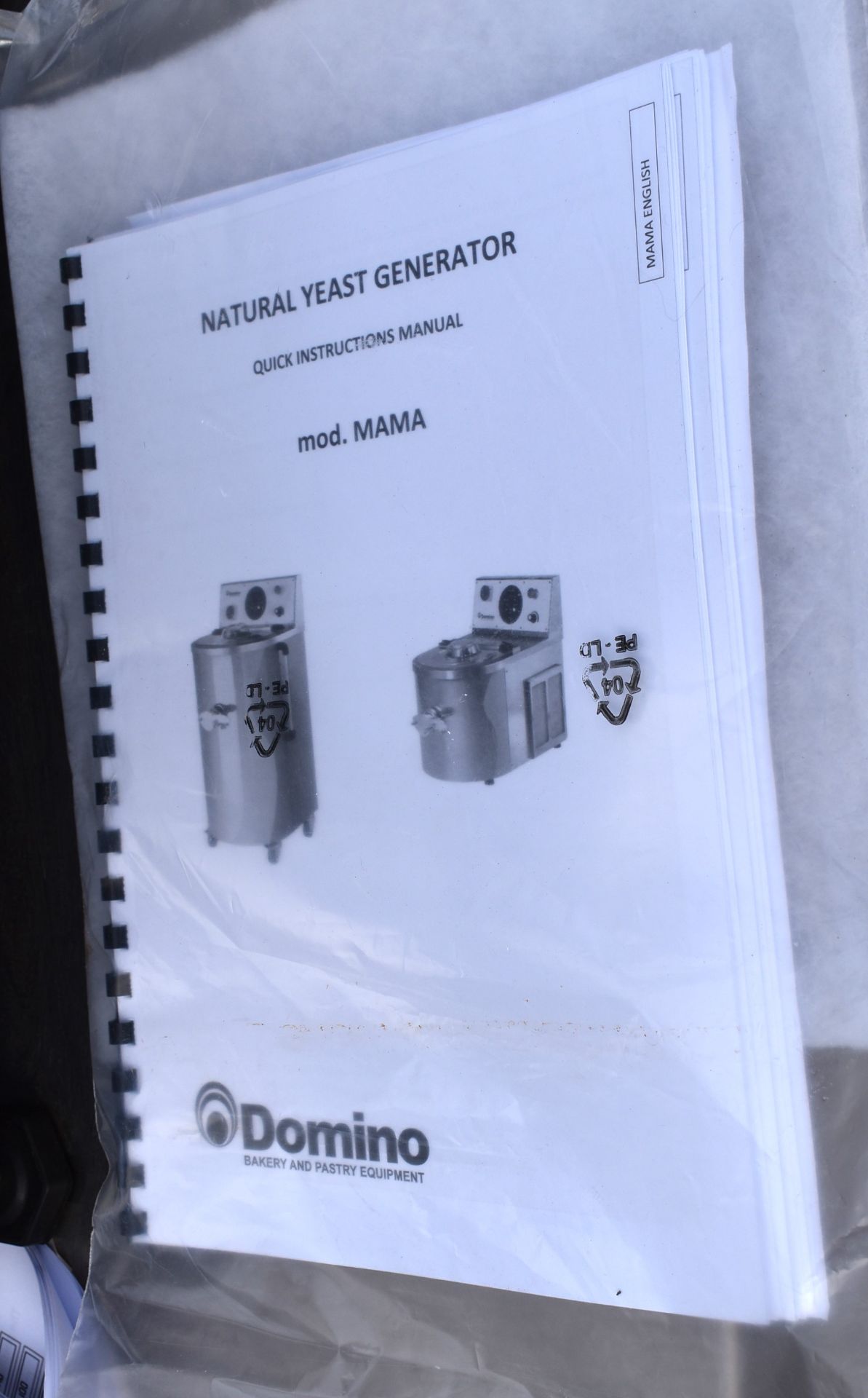 1 x Domino Mama 15 Sourdough Leaven Fermentation Tank With Touch Screen Controls - Year: 2020 - Image 9 of 24