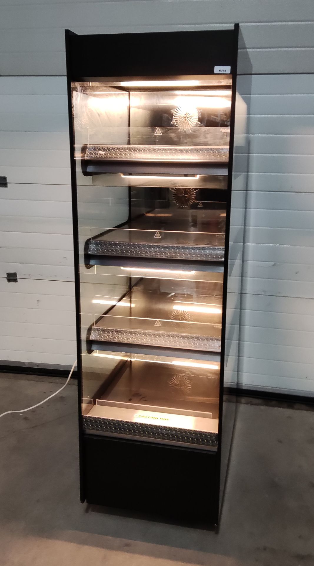 1 x NUTTALL Flexserve Zone 600 4 Tier Square Heated Food To Go CabinetK318 E2A1 - Image 12 of 21