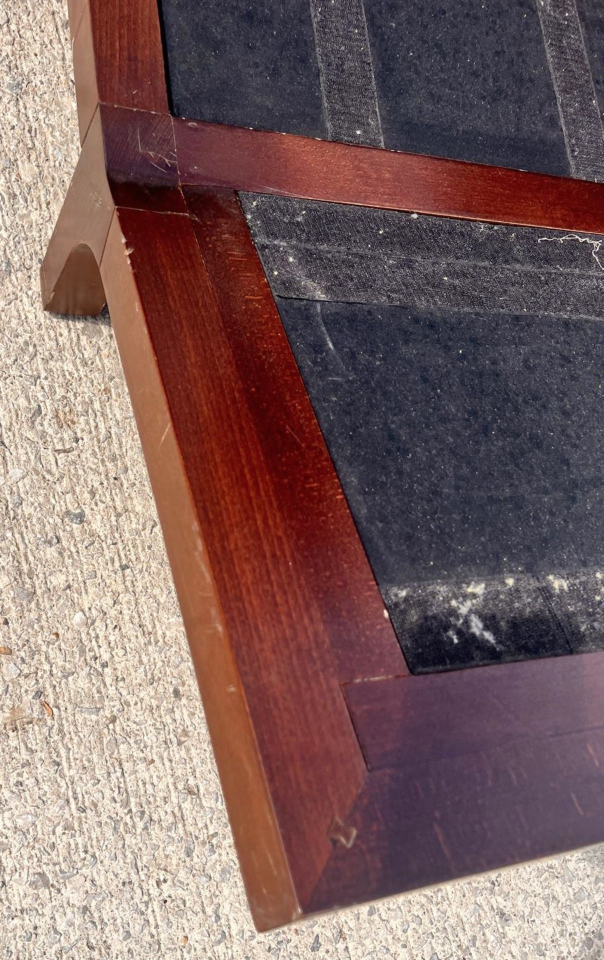 1 x Vintage-inspired Danish-style Low Profile 2.7-Metre Long Commercial Wooden Lounge Sofa - Image 18 of 21