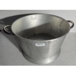 1 x Large Heavy Huty Aluminum Colander - H24 x W41 cms
