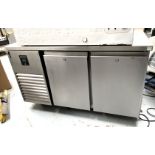 1 x Precision Two Door Countertop Preparation Fridge - Model MCU211 - 240v