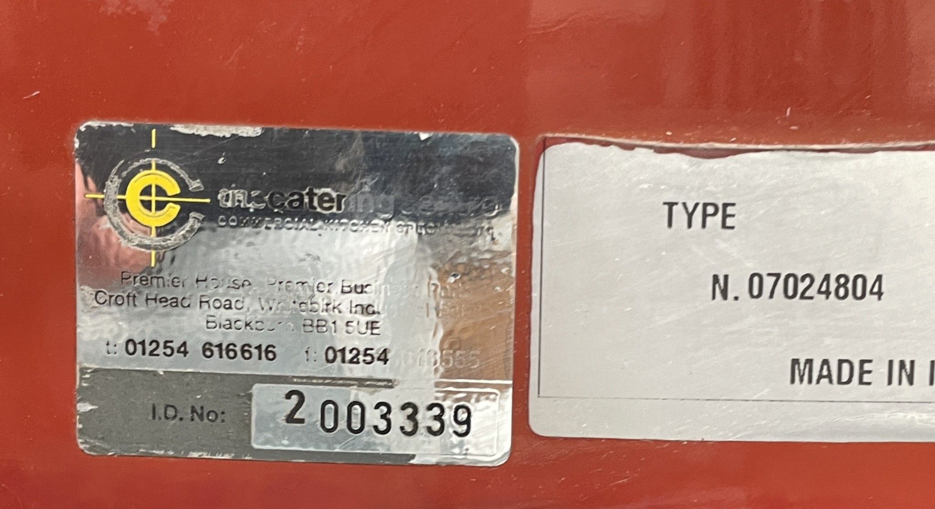 1 x FAC Manual Valono 350mm Meat Slicer with Stand - Model: F350 - 240v - Image 7 of 20