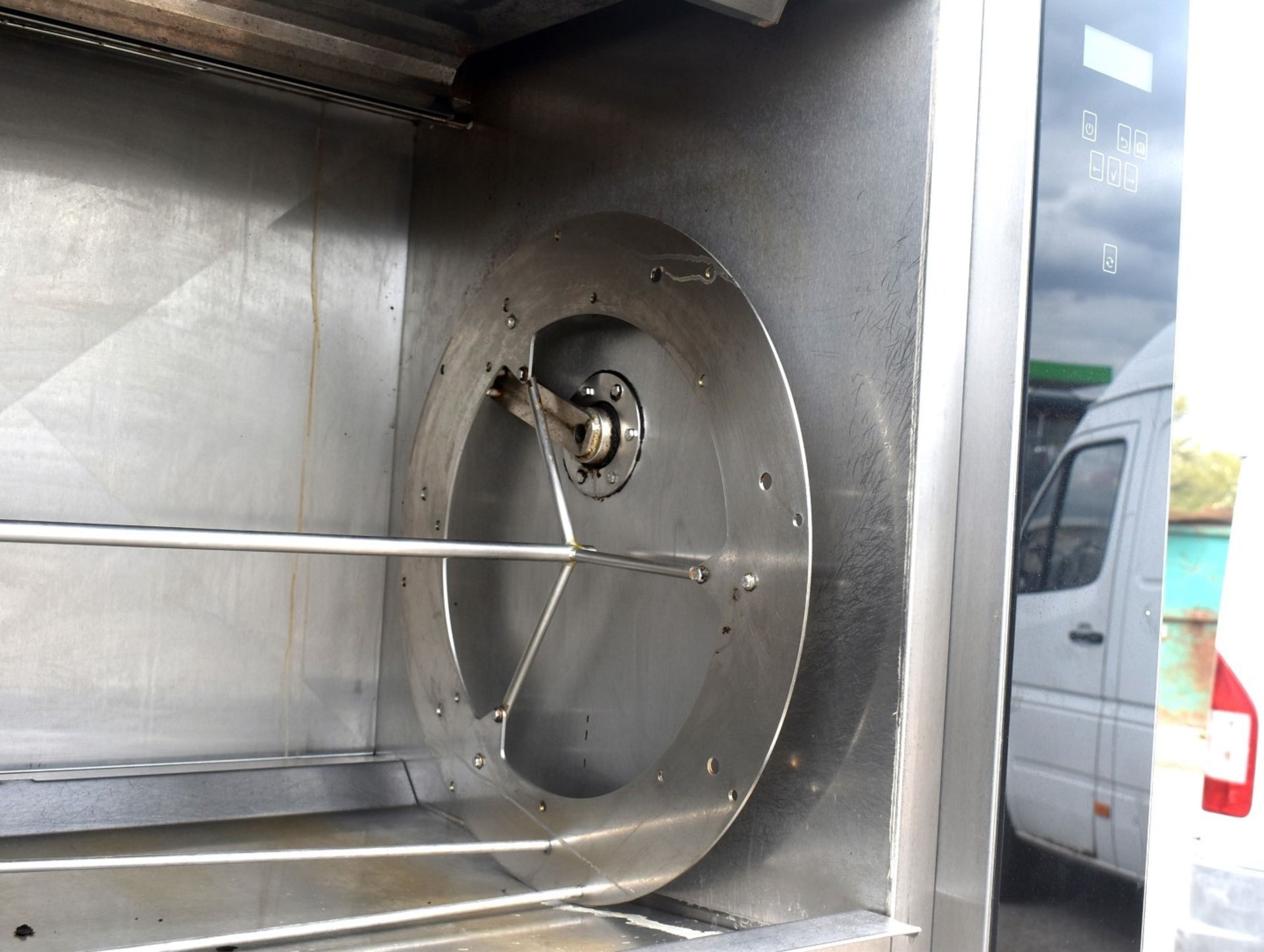 1 x Frijado Chicken Rotisserie Programmable Oven With Stand - 3 Phase Electric Power - Model: TDR 8P - Image 10 of 20