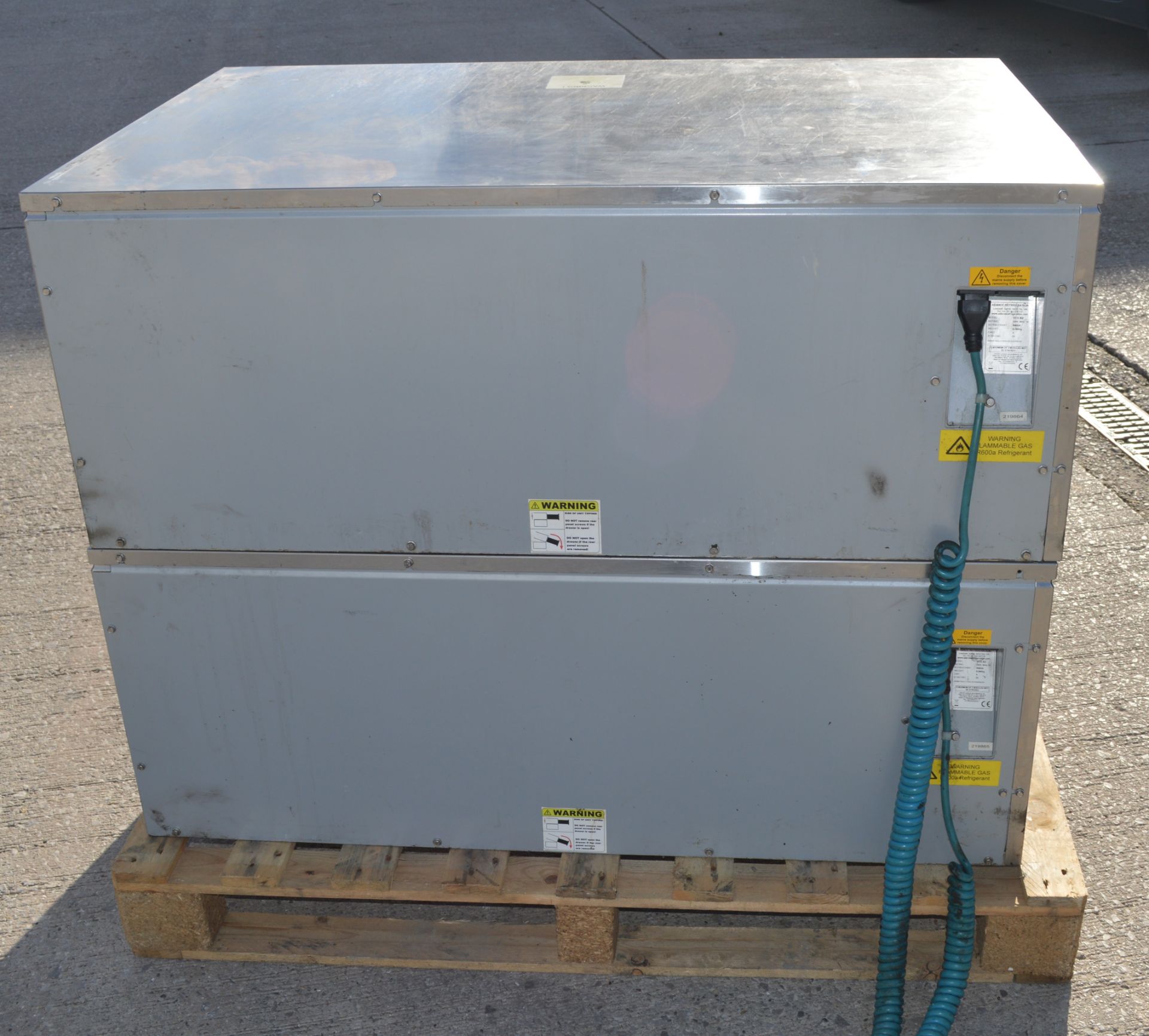 1 x Adande Twin Undercounter Two Drawer Refrigerator - Side Engine VCS Series - RRP £5,600 - Image 4 of 8
