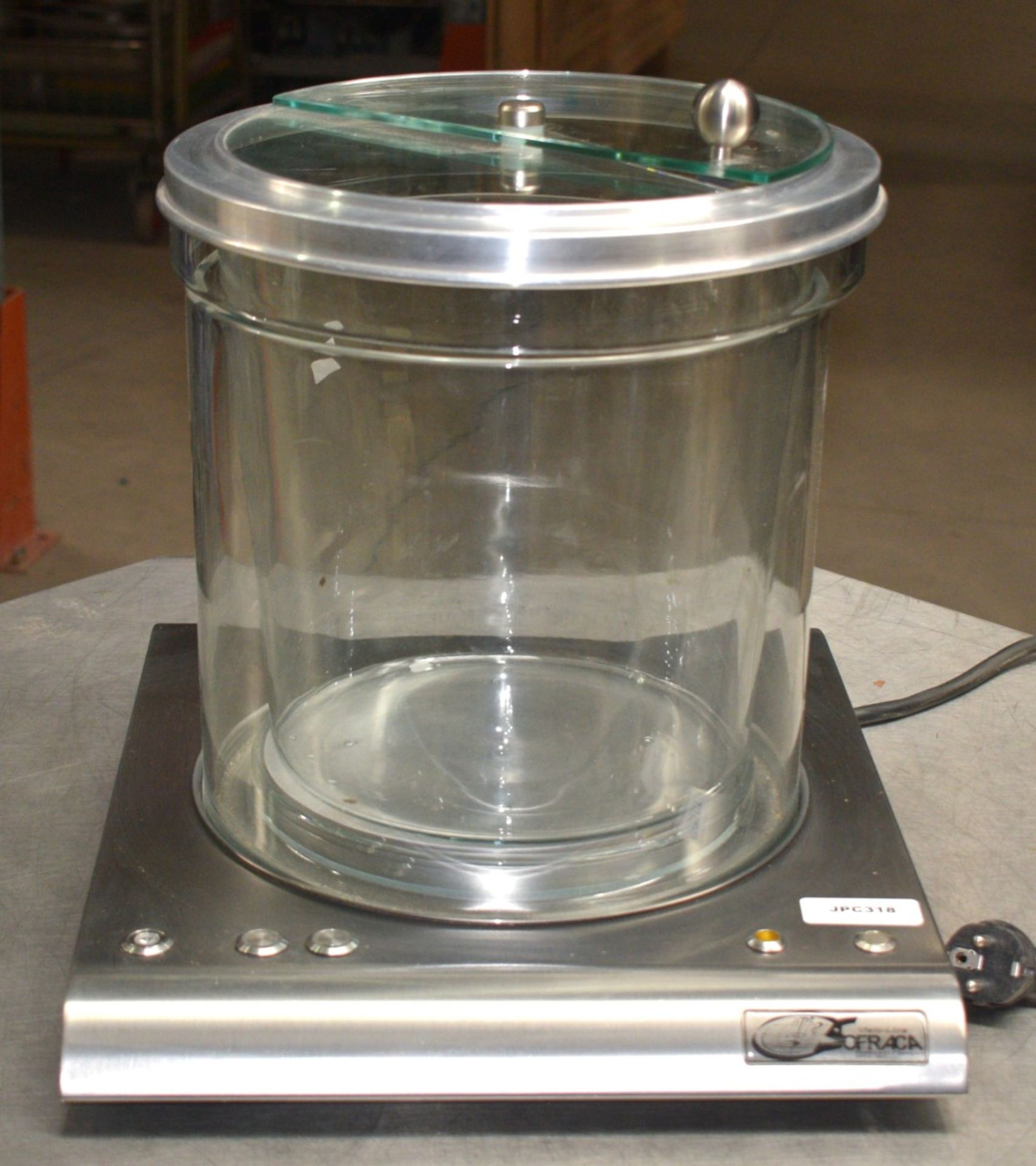 1 x Sofraca Visio Line Buffet - Designed to Keep Hot Dishes in Sauce, Vegetables, Soups and More