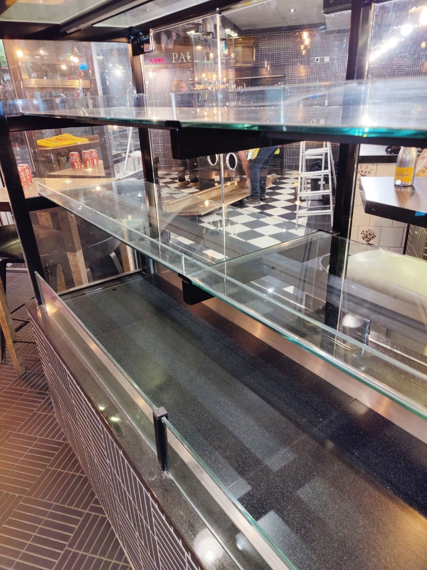 1 x Large Grab and Go Refrigerated Display Chiller with Bespoke Tiled Finish - Over 10ft in Length! - Image 13 of 28