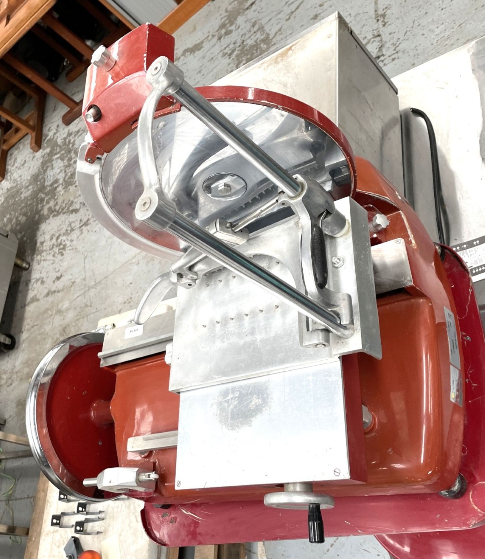 1 x FAC Manual Valono 350mm Meat Slicer with Stand - Model: F350 - 240v - Image 19 of 20