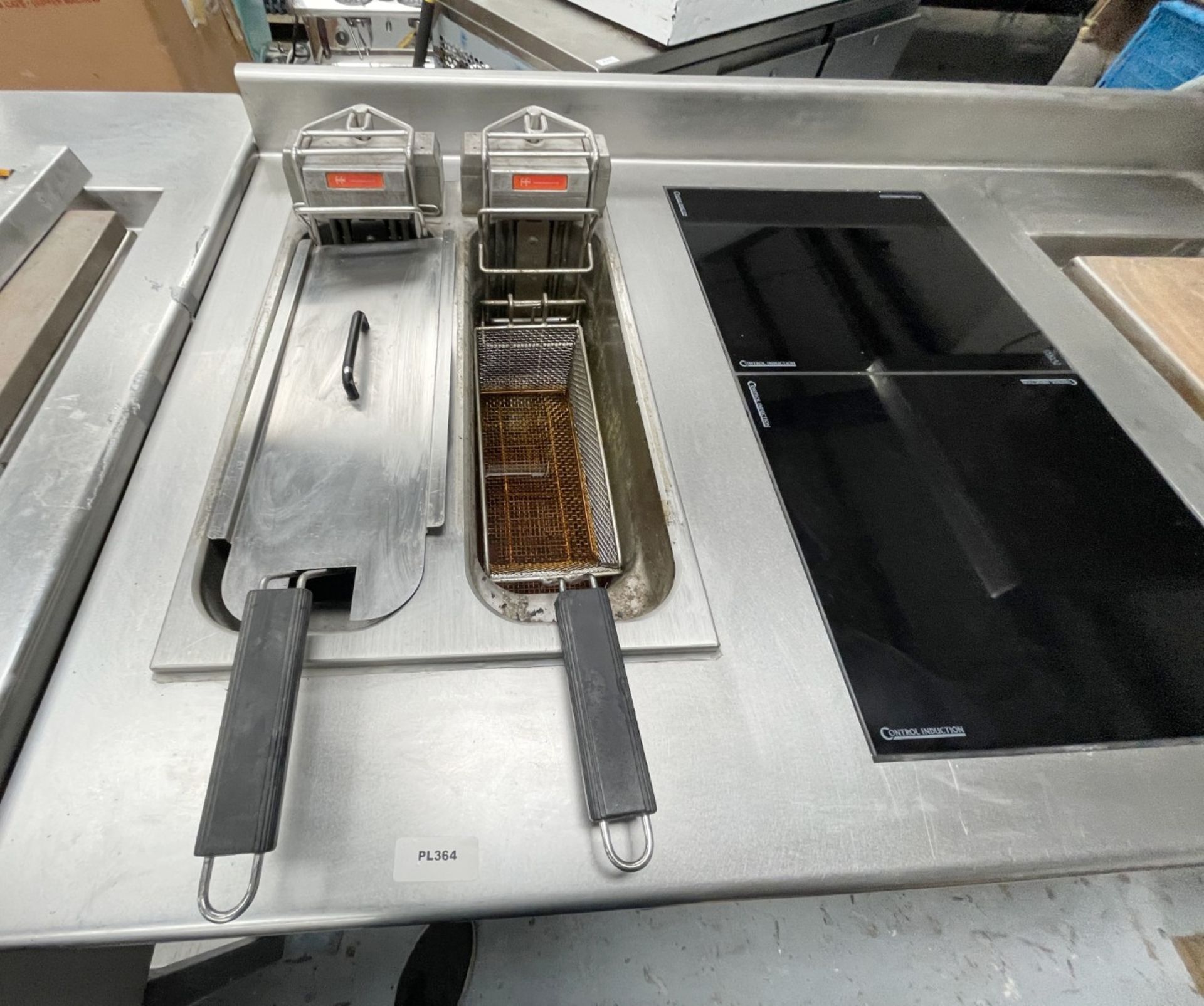 1 x Control Induction 3.6m Cookline Wall Suite for Commercial Kitchens - Features a FriFri Twin Tank - Image 17 of 55