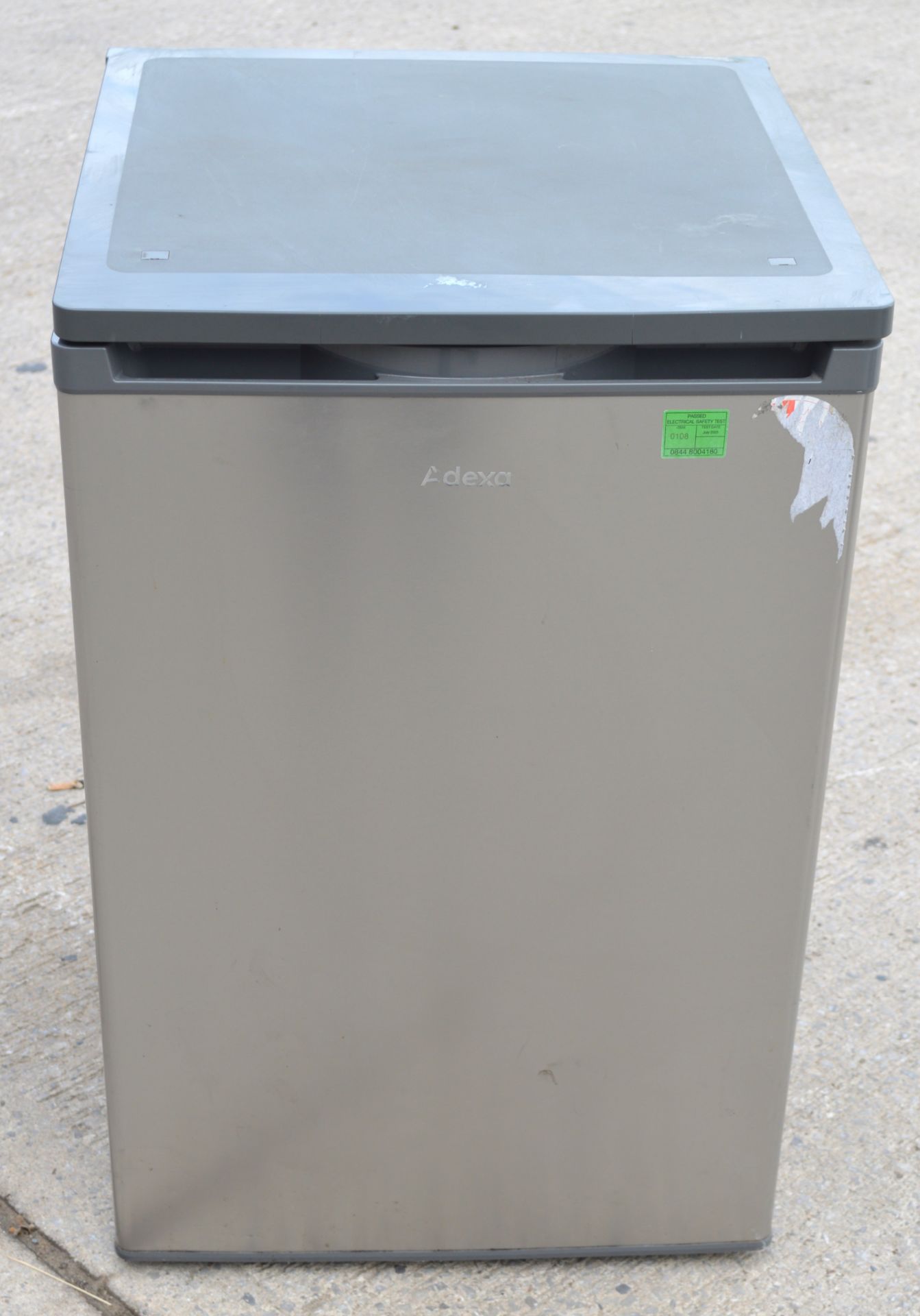 1 x Adexa Undercounter Freezer - Silver Finish - Model AX85NX