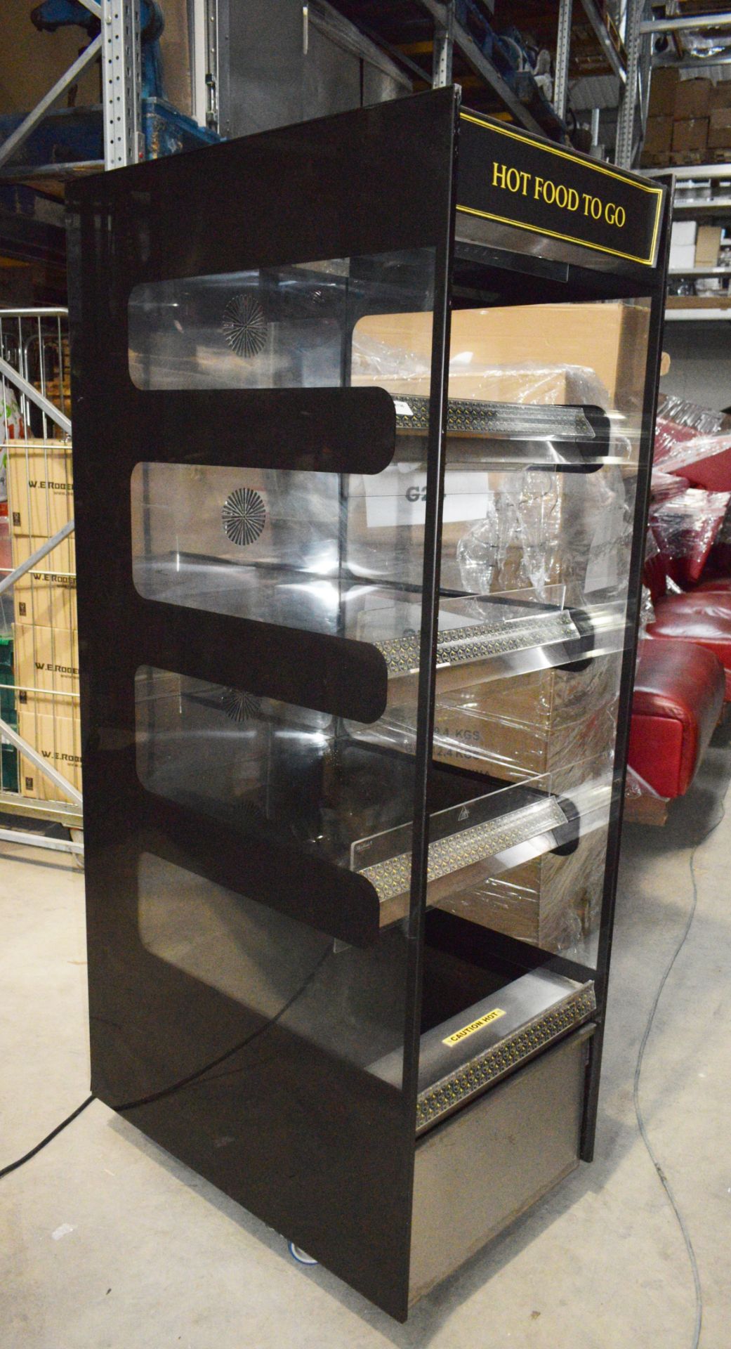 1 x Nuttall Flexeserve Zone 4 Tier Merchandise Heated Display Grab and Go Unit - Dimensions: H187 - Image 2 of 10