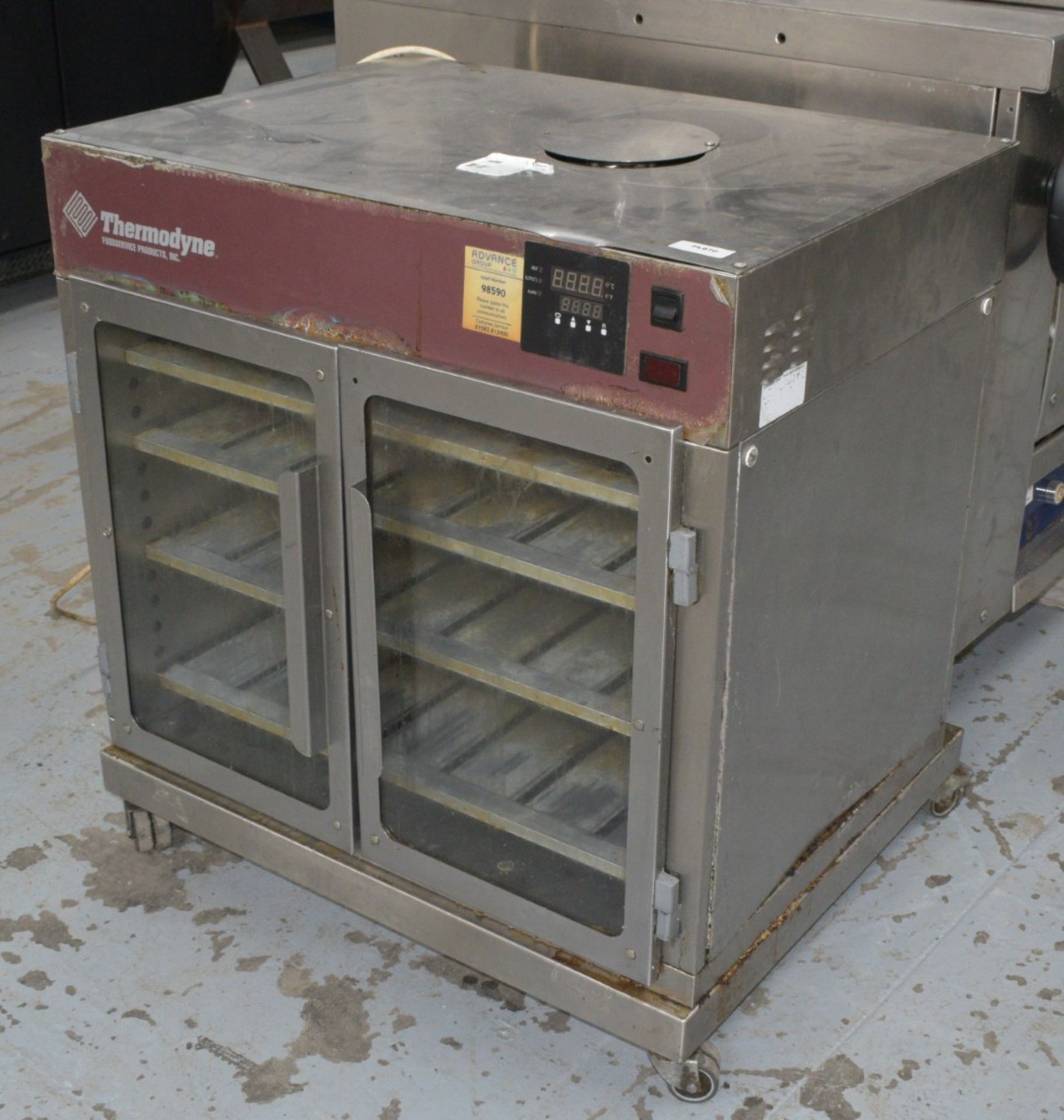 1 x Thermodyne 700CT Slow Cook and Hold Oven - 230v - Dimensions: H81 x W78 x D56 cms - Image 8 of 9