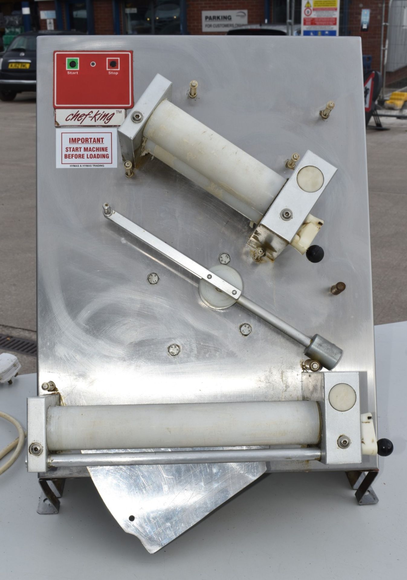 1 x Chef King Pizza Dough Roller - Made in Italy - 240v - Model: Roll 30