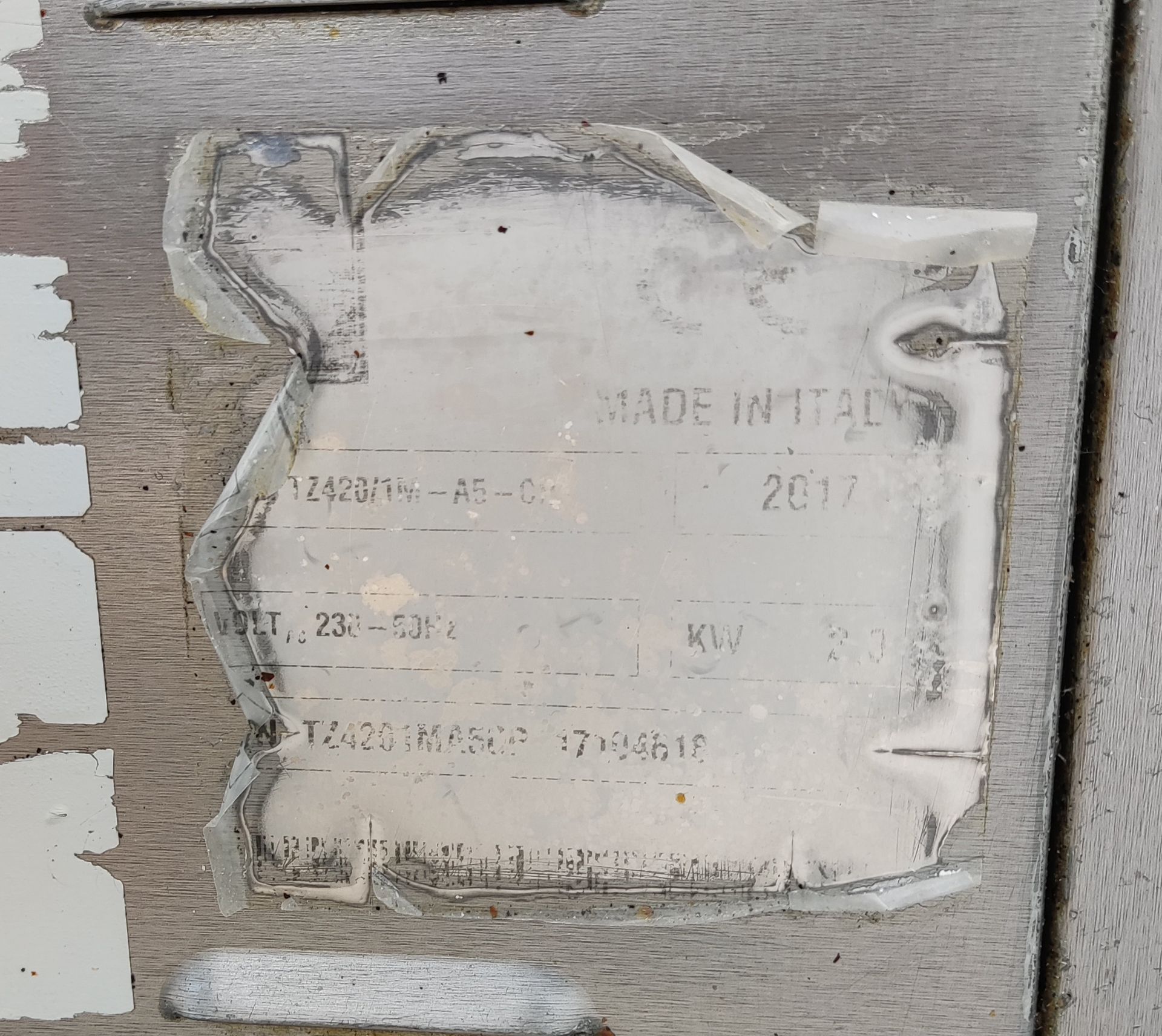 1 x Cuppone TZ420/1M Single Deck Stackable Pizza Oven - RRP £2,015 - Dimensions: H38.5 x W70 x D56cm - Image 7 of 15