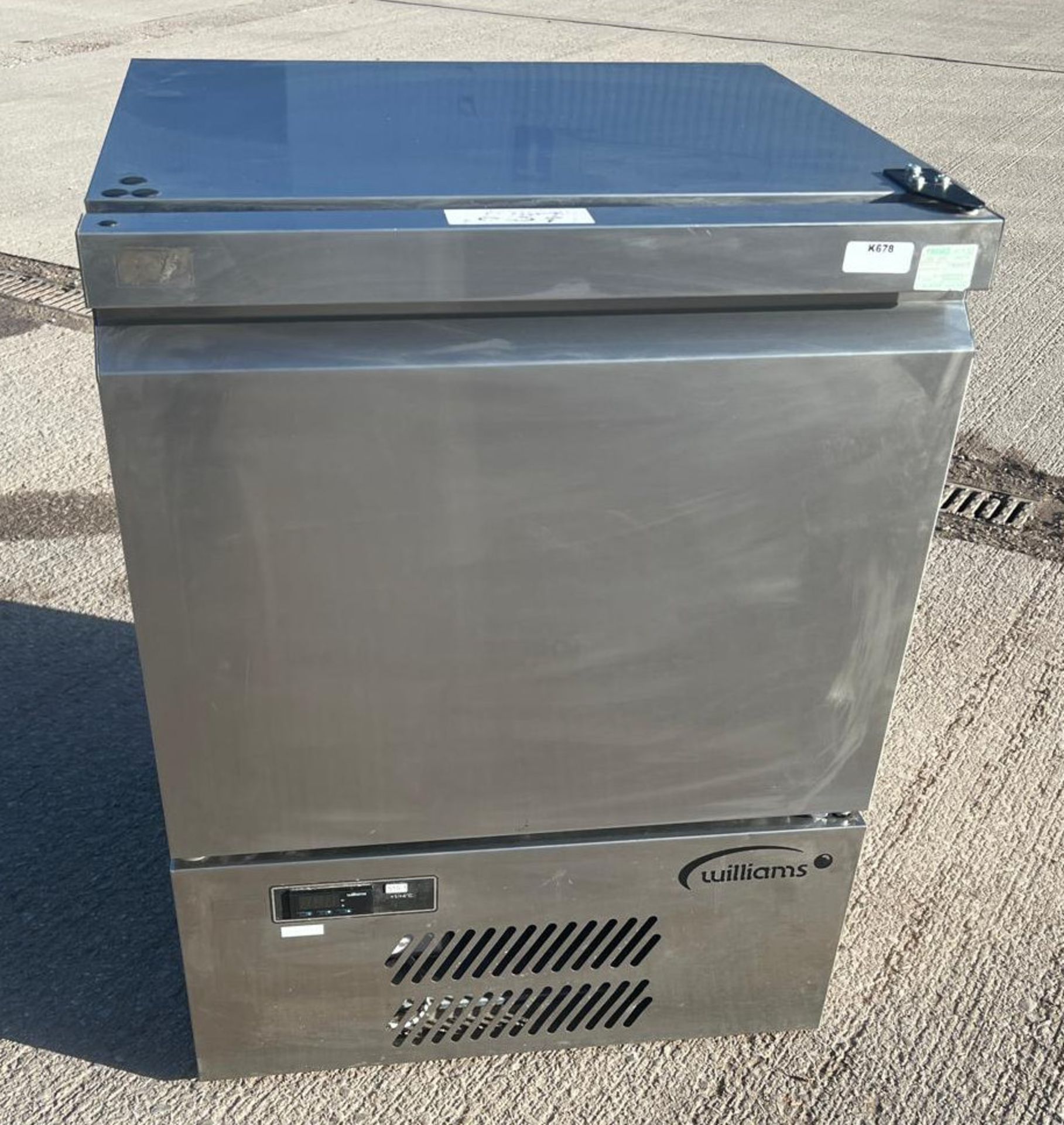 1 x WILLIAMS H5Uc Single Door Under-Counter Stainless Commercial Fridge
