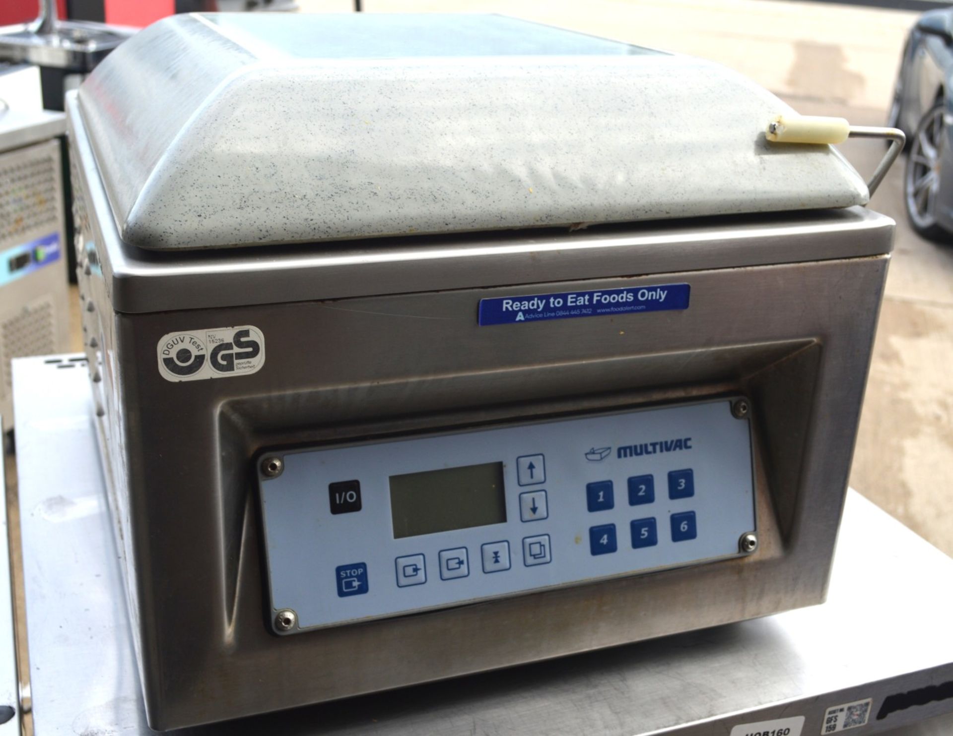 1 x Multivac Vacum Packer Machine - 240v - Dimensions: H96 x W40 x D50 cms