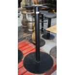 2 x Bar Table Pedestals - Dimensions: H106cm with a 46x46cm Cross Section