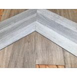 1 x Lot Of Karndean Kaleidoscope Herringbone Design LVT Flooring - 20Sqm - RRP £1,899.00 - Ref: