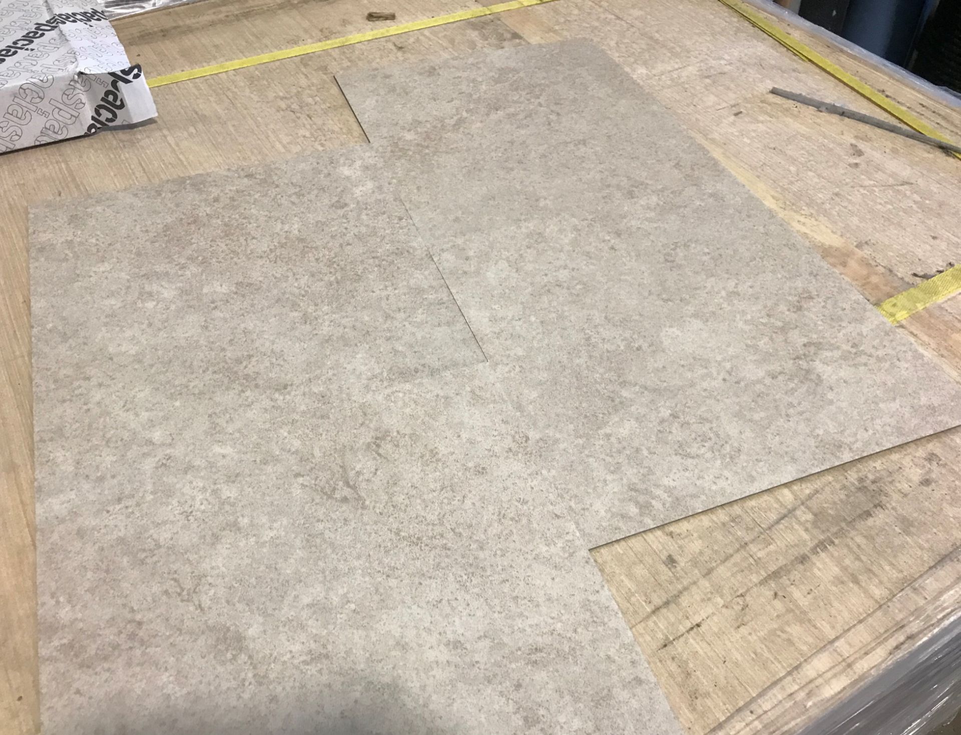 1 x Lot Of Premium Amtico Commercial Grade LVT Tile Flooring In A Square Tile Design - 20Sqm - - Image 3 of 3