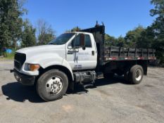Ford Mod.F-650 16' Stake Body Diesel Truck - S/N 3FDNF65282MA02186
