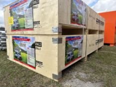 UNUSED 20x20 ALL STEEL CARPORT W/OPEN SIDEWALLS