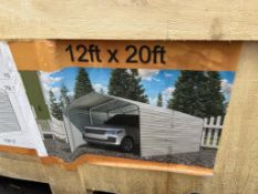 UNUSED 12x20FT CARPORT
