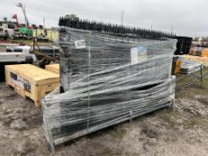 NEW WROUGHT IRON CONSTRUCTION FENCE