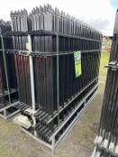 Unused Hurricane 10ft Iron Site Fence