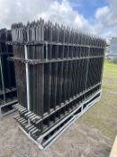 Unused Hurricane 10ft Iron Site Fence