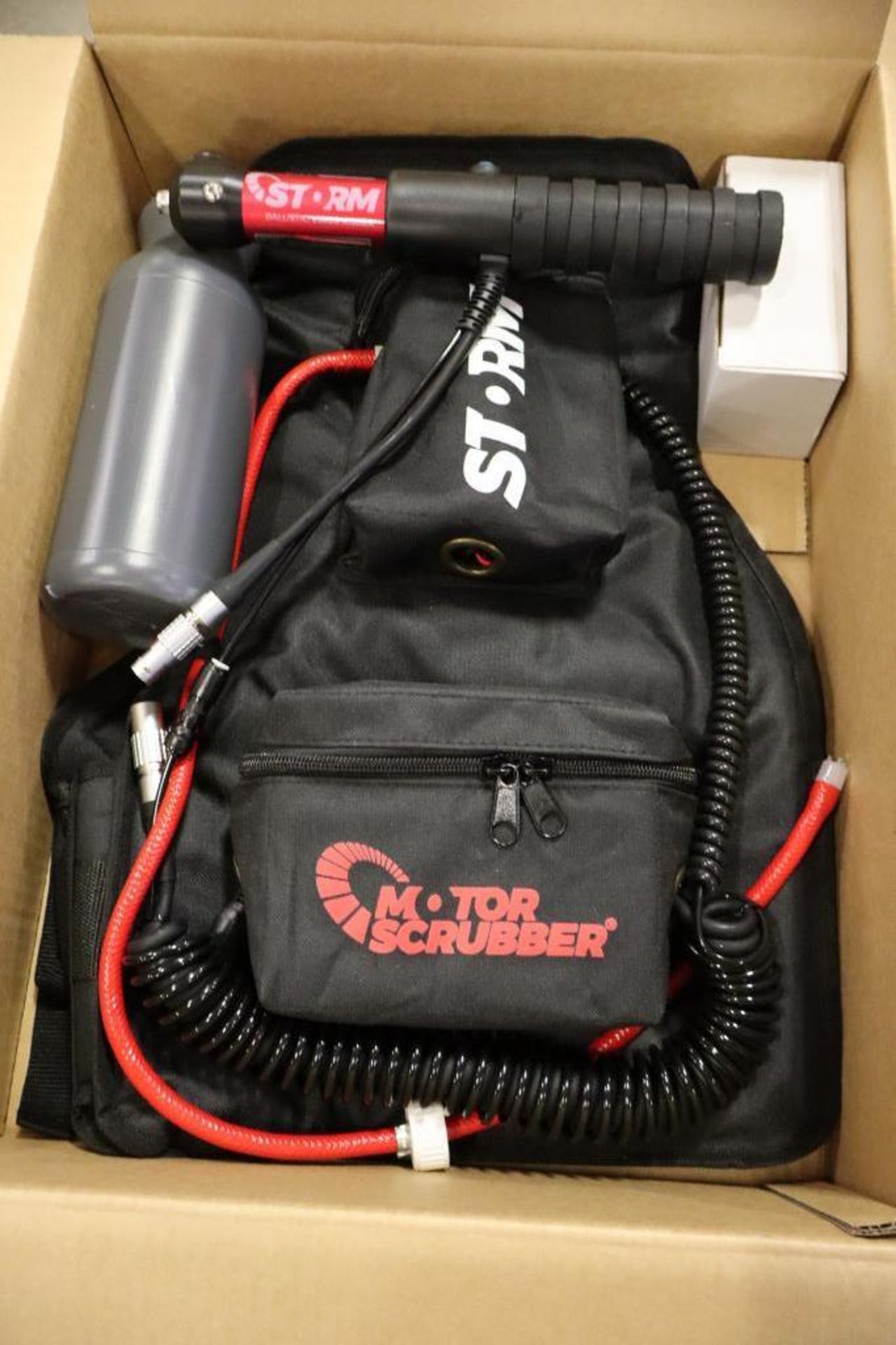 (2) Motor Scrubber Jet 3/Storm Ballistic Portable Scrubbers