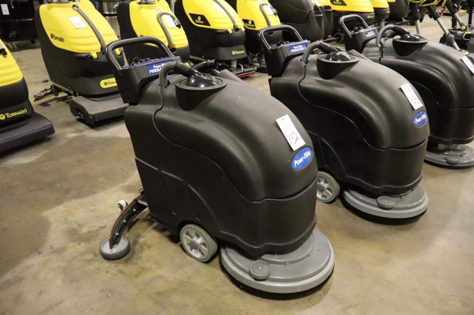 Powr-Flite PAS20BA Predator 24-Volt Floor Scrubber, S/N 422B000715