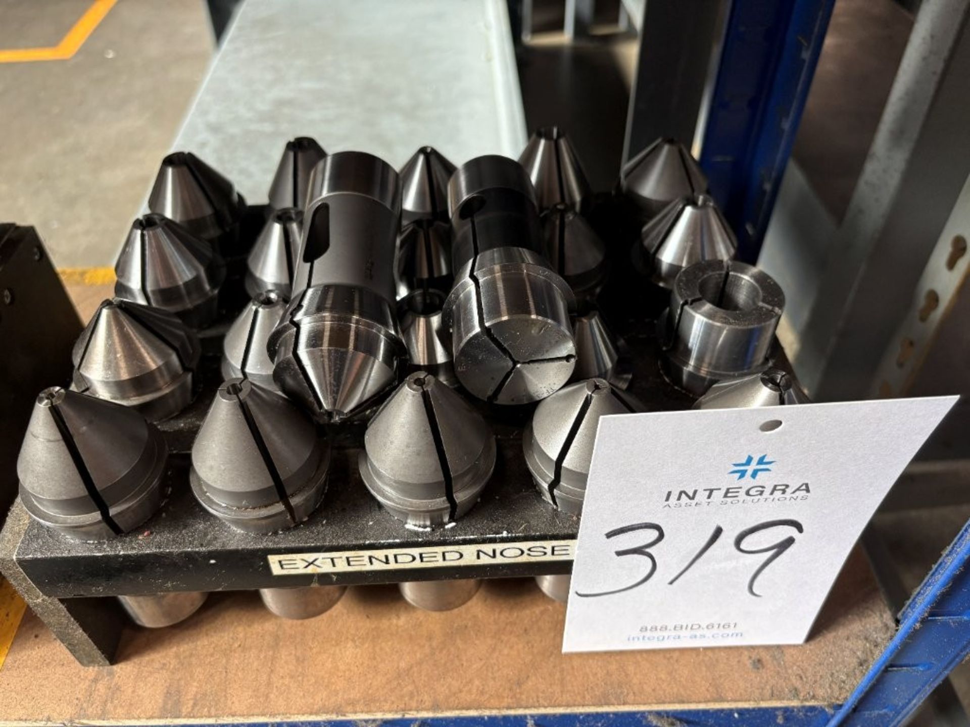 { Choice of lots: 316, 317, 318, 319 } (21) Assorted TF37 & MC37 Collets
