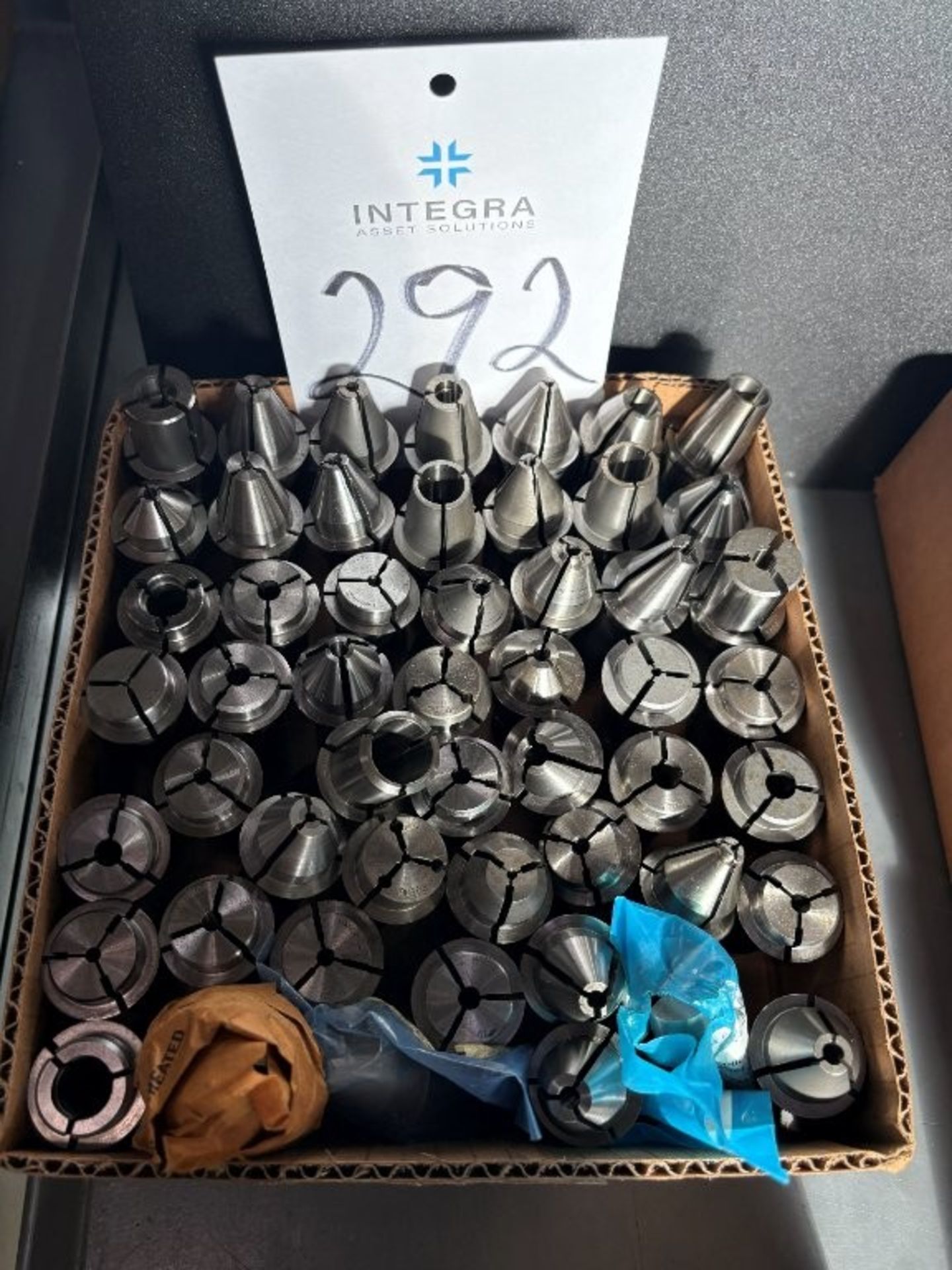 { Group of lots: 291, 292, 293 } (52) Assorted TF20 Collets