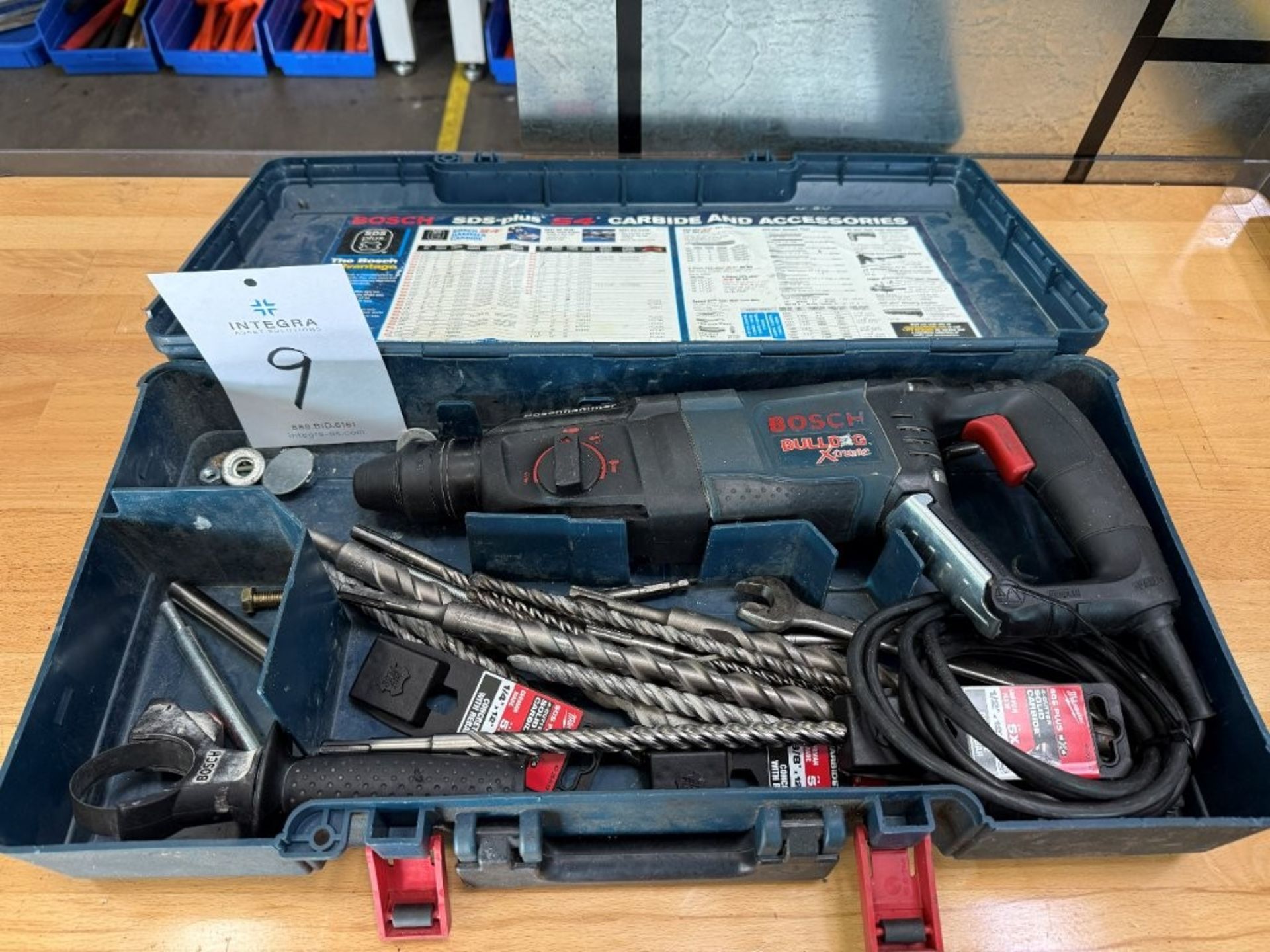 Bosch Bulldog Extreme Hammer Drill with Tooling