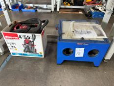 Westward 10Z916A Benchtop Abrasive Blast Cabinet