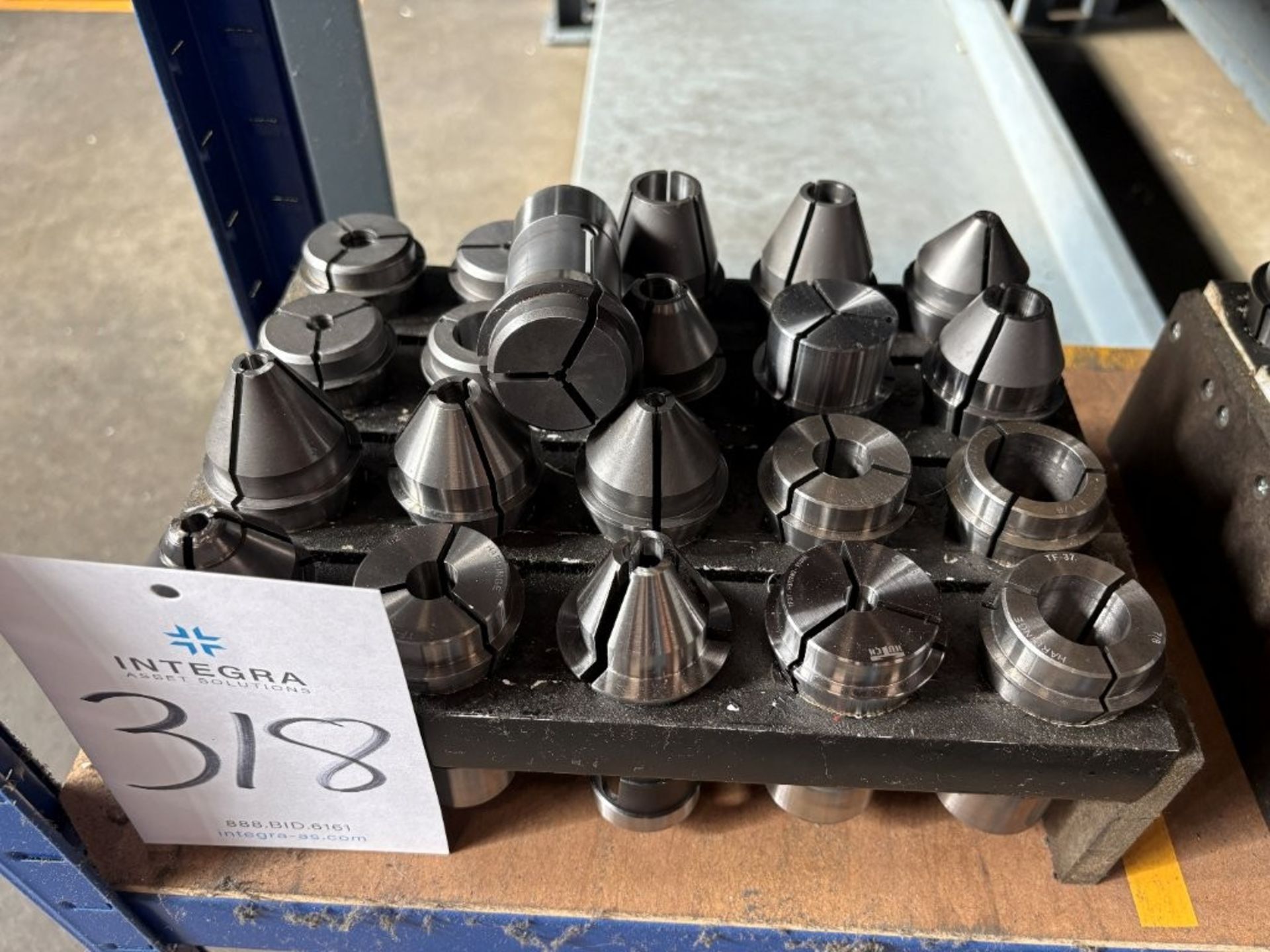 (21) Assorted TF37 & MC37 Collets