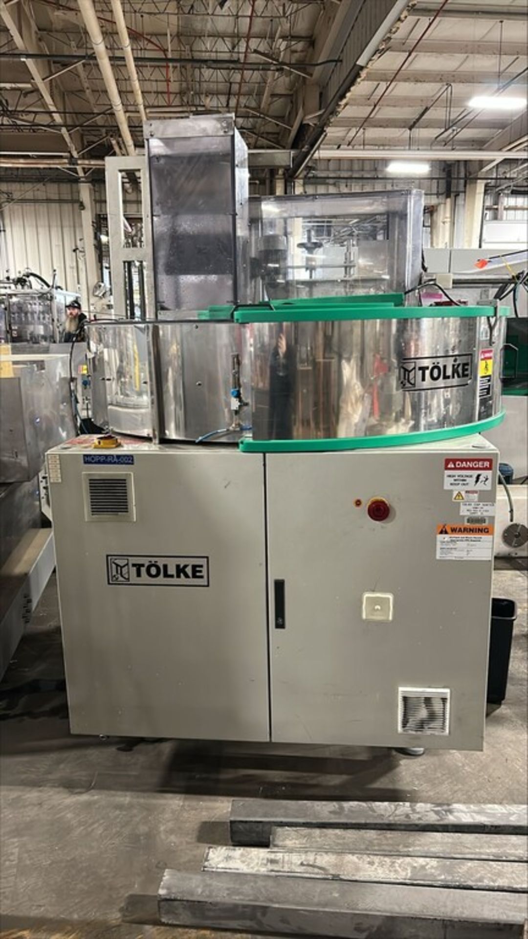 Tolke DSV-1800-ARL-S Rotary High Speed Cap Sorter Up To 2000 Caps Per ...