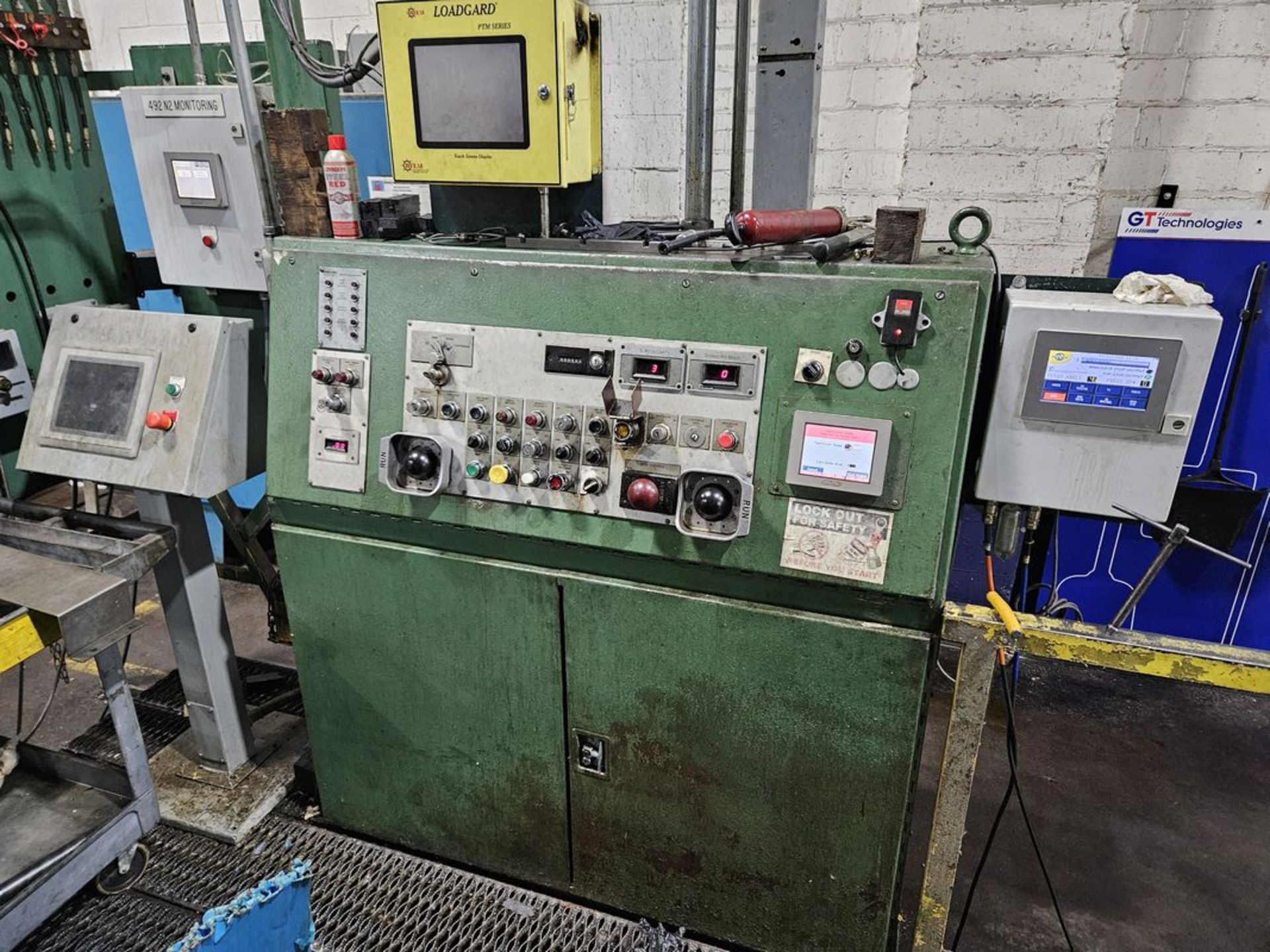 Minster E2-400-96-42 Hevi-Stamper 400-Ton Straight Side Double Crank Press (Toledo, Ohio) - Image 6 of 11