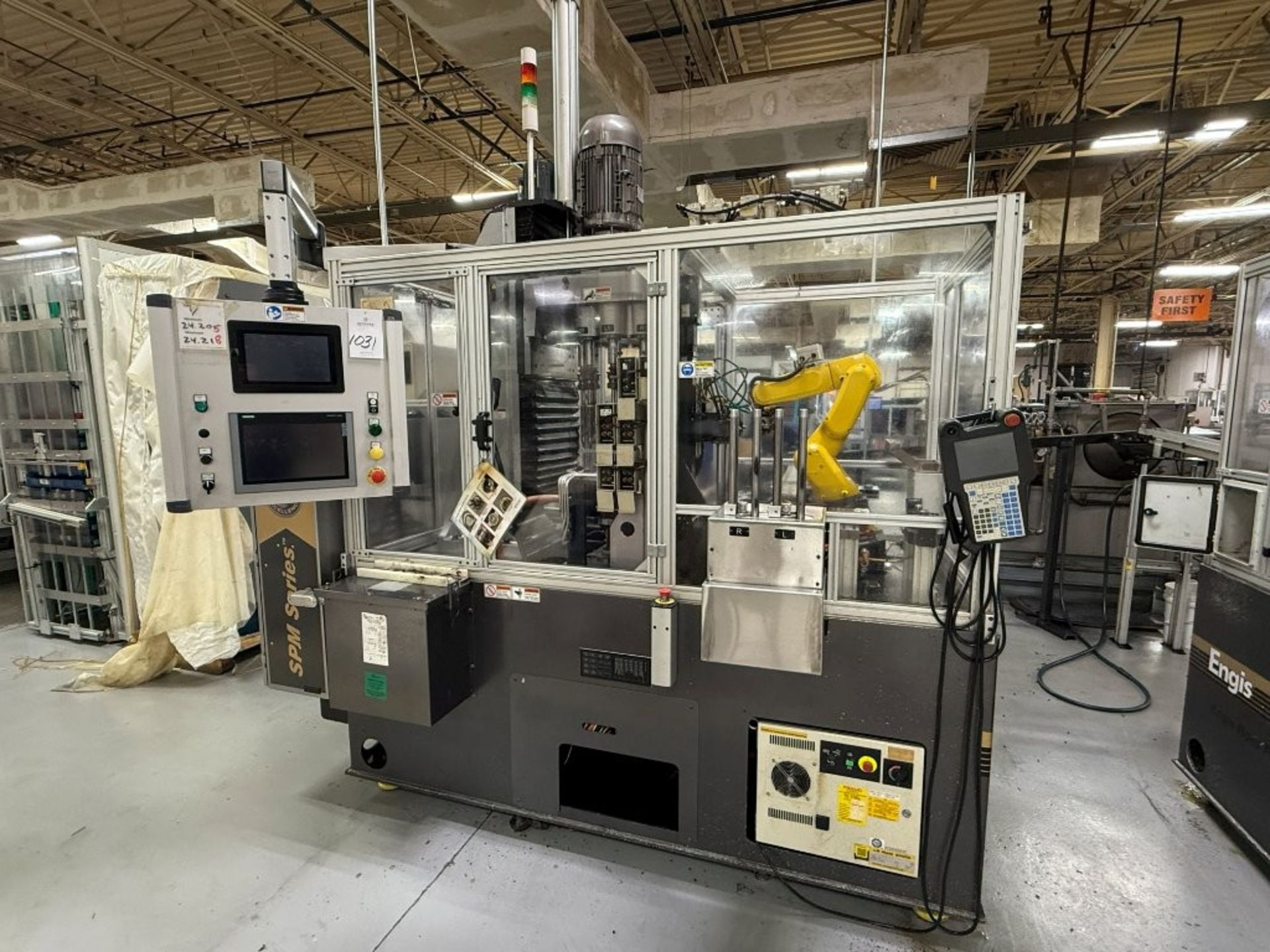 Engis SPM-8000 8-Spindle Precision Bore Honing & Finishing Machine (Tallahassee, Florida)