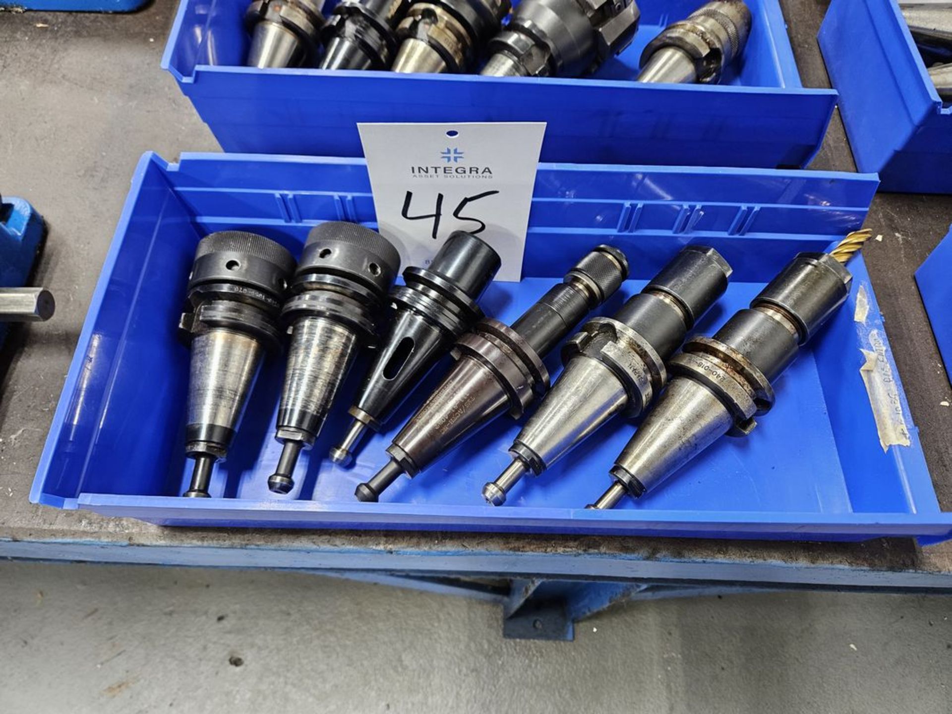(6) Assorted BT40 Tool Holders (Location; Toledo, OH)