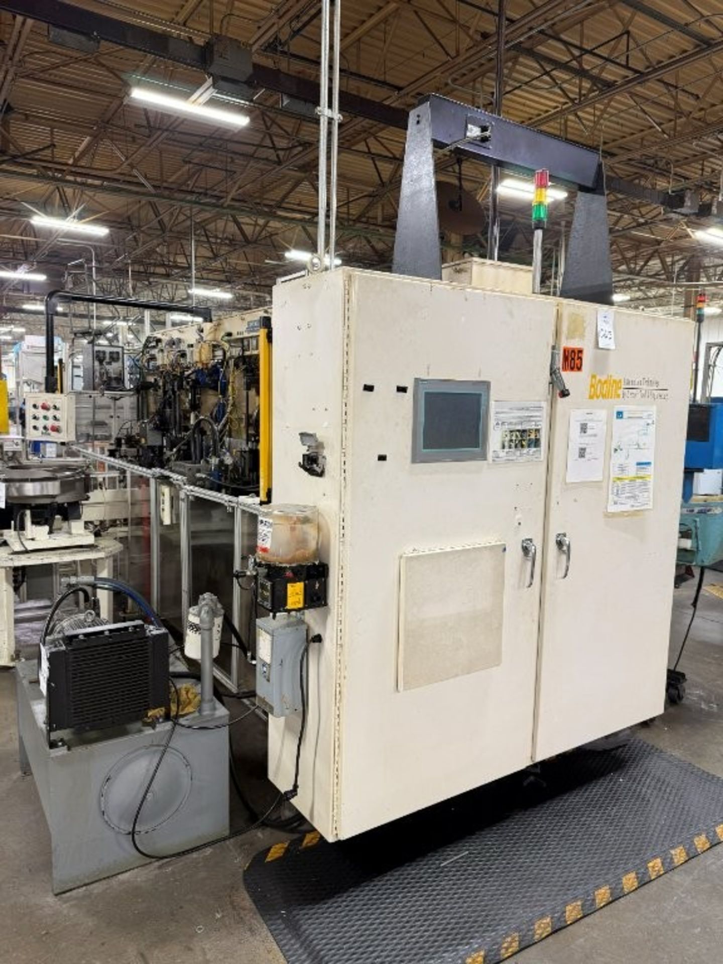 AGR Bodine Custom Designed Assembly Machine, Electrical Push Button ...
