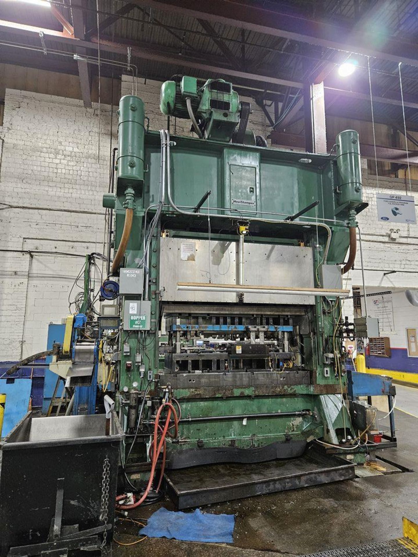 Minster E2-400-96-42 Hevi-Stamper 400-Ton Straight Side Double Crank Press (Toledo, Ohio) - Image 2 of 11
