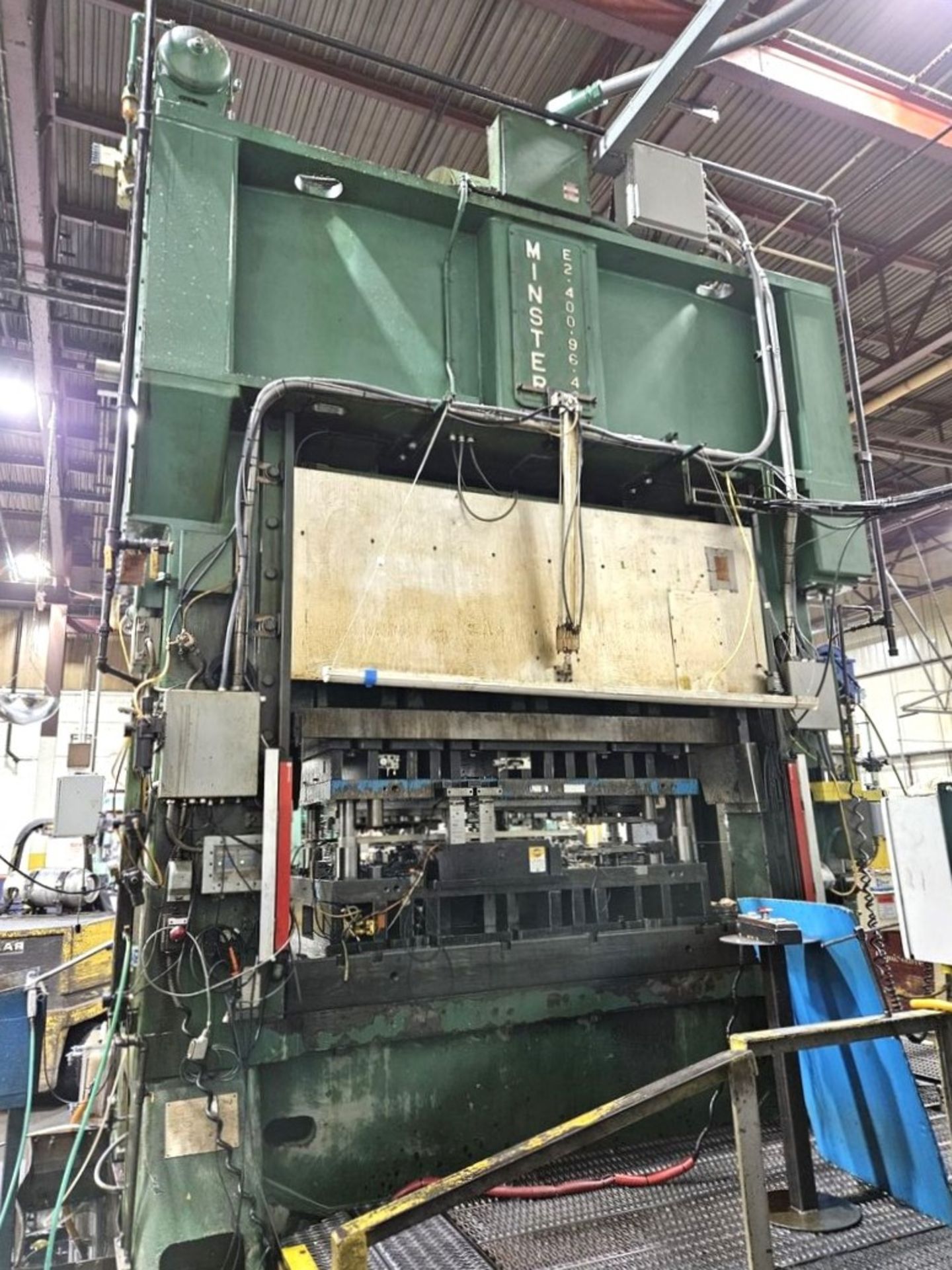 Minster E2-400-96-42 Hevi-Stamper 400-Ton Straight Side Double Crank Press (Toledo, Ohio) - Image 4 of 11