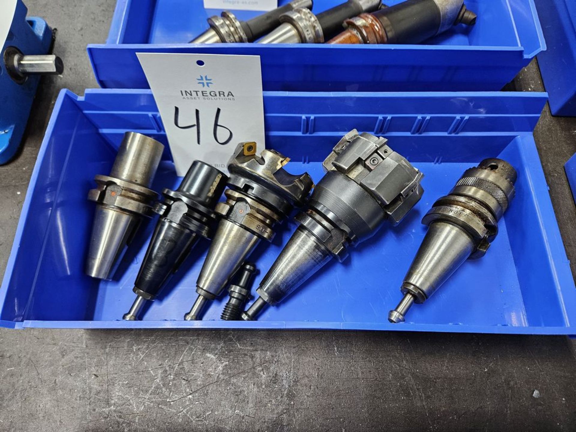 (5) Assorted BT40 Tool Holders (Location; Toledo, OH)