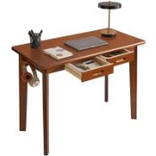 RRP £146.50 Aibiju Solid Wood Desk