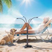 RRP £20.20 Outdoor Misting Cooling system - Standing Patio Misting System