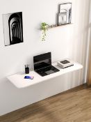 RRP £65.15 120x40cm Wall Mounted Folding Table Laundry Folding