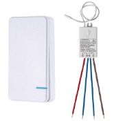 RRP £19.58 Thinkbee Wireless Switch for Light