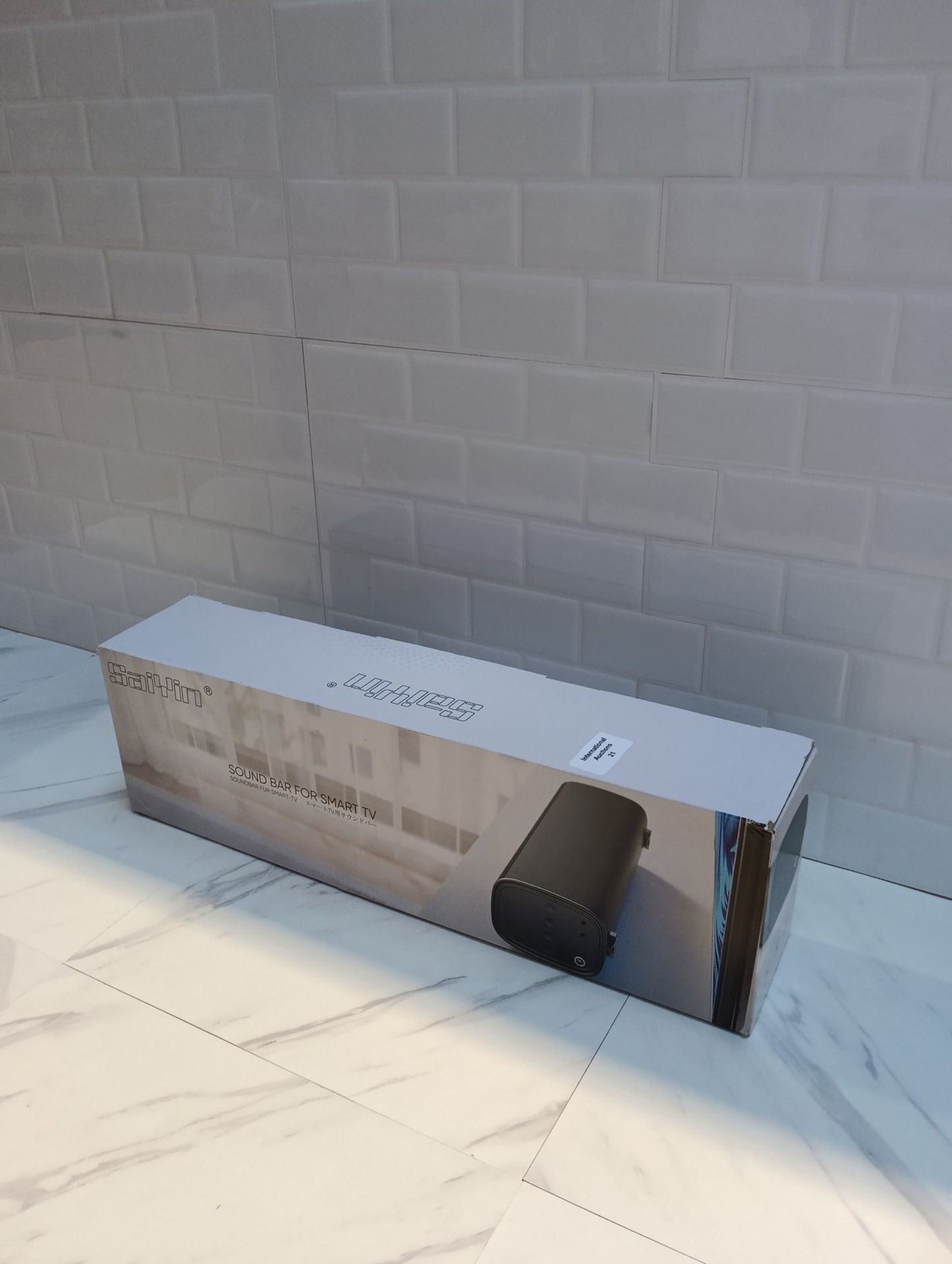 RRP £30.61 Saiyin Sound Bar for TV - Image 2 of 2